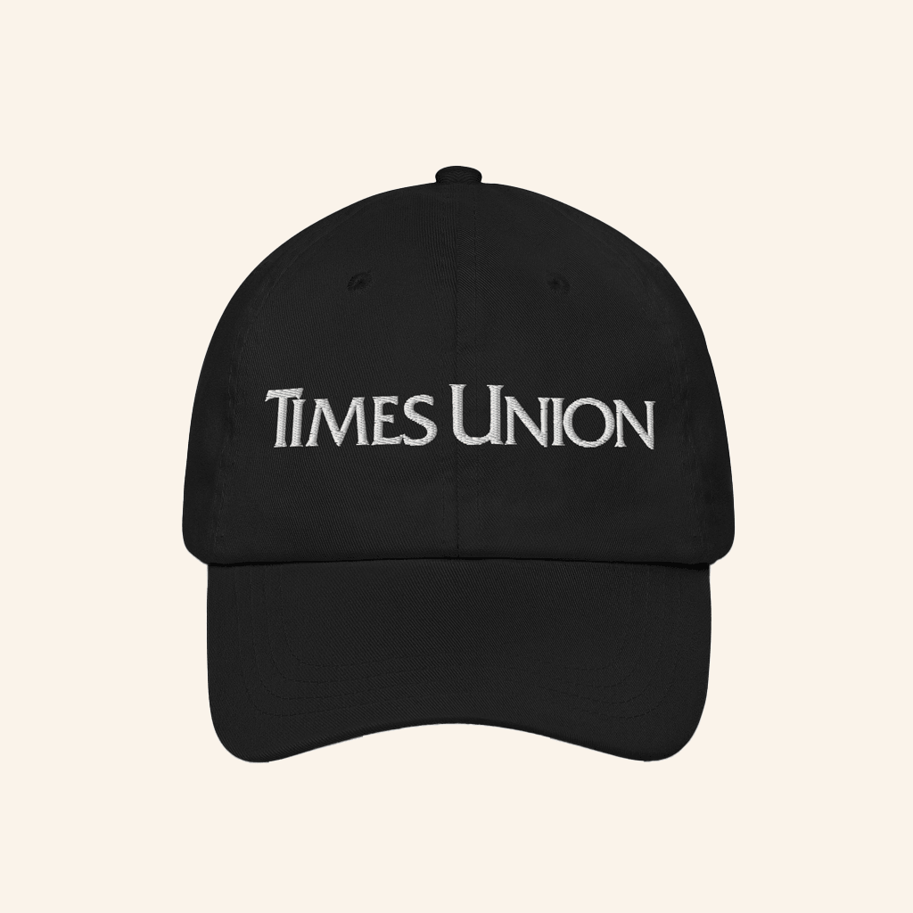 Times Unionplus Merch Embroidered Black Hat - Lilybirchmarket