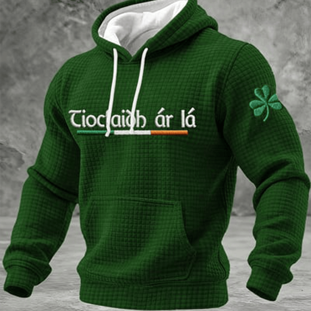 Tiocfaidh Ar La St Patrick's Day Hoodie St Patrick's Day Outfit Holiday Merch - Lilybirchmarket