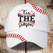 Tis The Season Baseball Hat Game Day Hat Best Gifts For Baseball Lovers - Lilybirchmarket