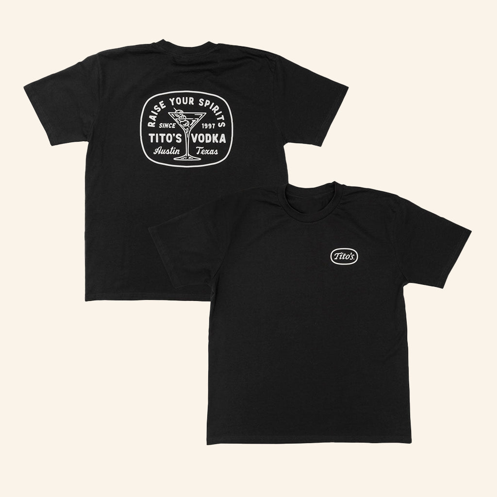 Tito's Vodka Merch Raise A Tito's T-Shirt Gifts For Sister In Law - Lily Birch Market