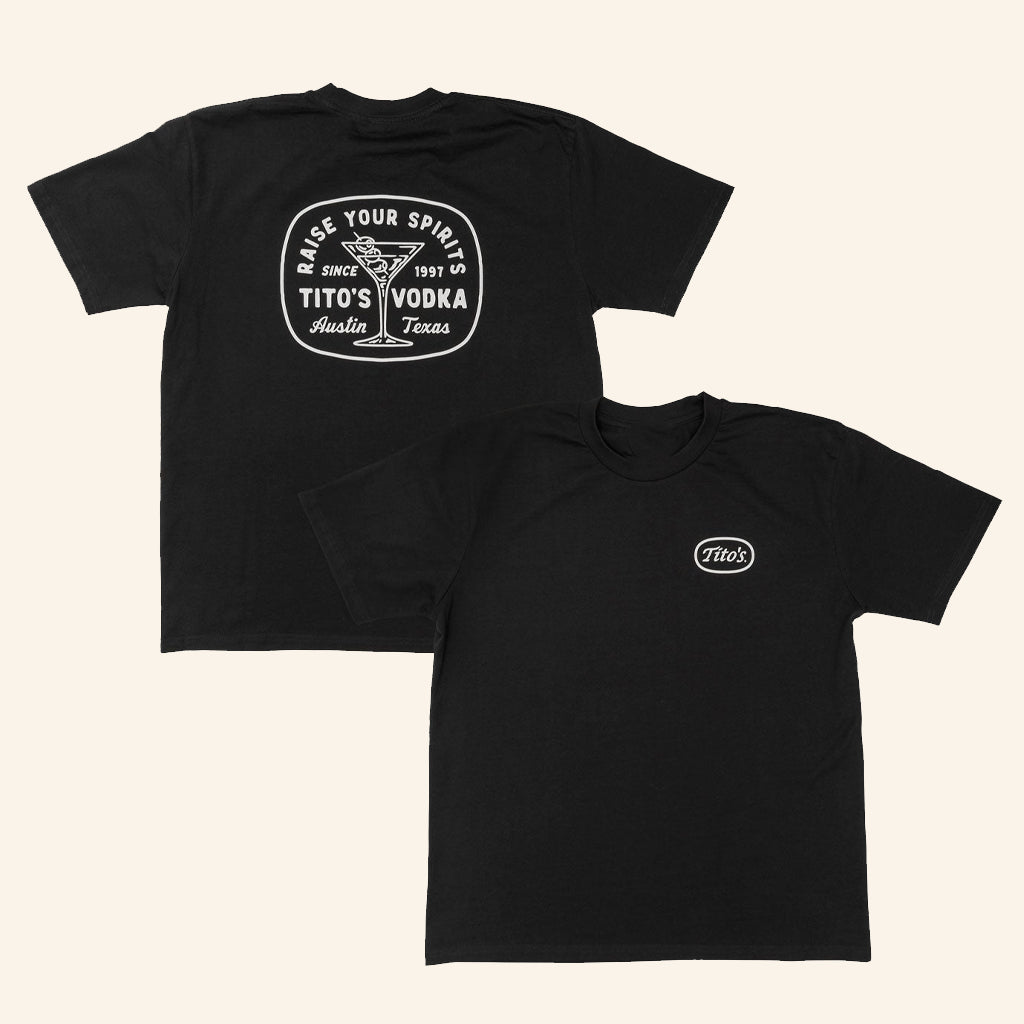 Tito's Vodka Merch Raise A Tito's T-Shirt Raise Your Spirit Shirt Gifts For Husband - Lily Birch Market