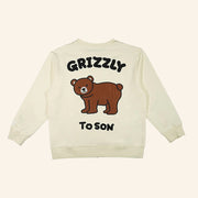 To Son Merch Grizzly To Son Sweatshirt Birthday Gift Ideas For Sisters - Lilybirchmarket