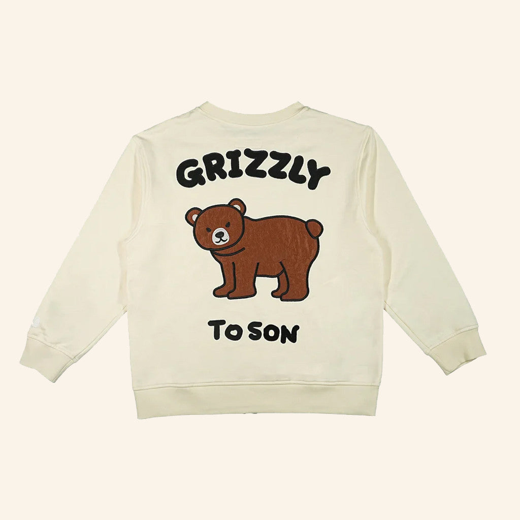 To Son Merch Grizzly To Son Sweatshirt Birthday Gift Ideas For Sisters - Lilybirchmarket