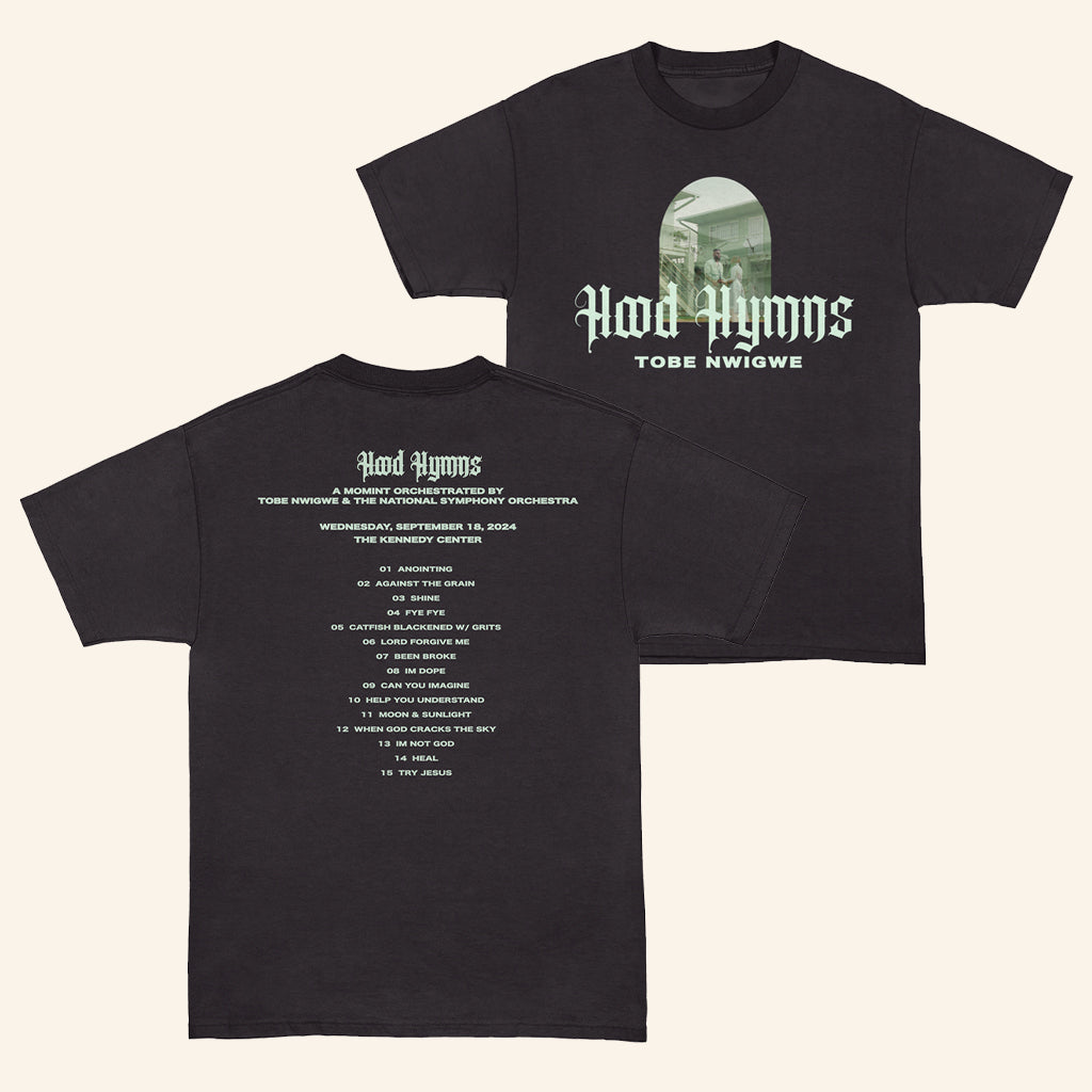 Tobe Nwigwe Merch Hood Hymns X Orchestra Show Commemorative T-Shirt Gifts For Rapper Fan - Lily Birch Market