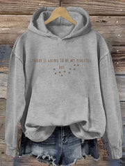 Today Is Going To Be My Peaceful Day Hoodie Positive Quote Clothing Gifts For Dog Lovers - Lilybirchmarket