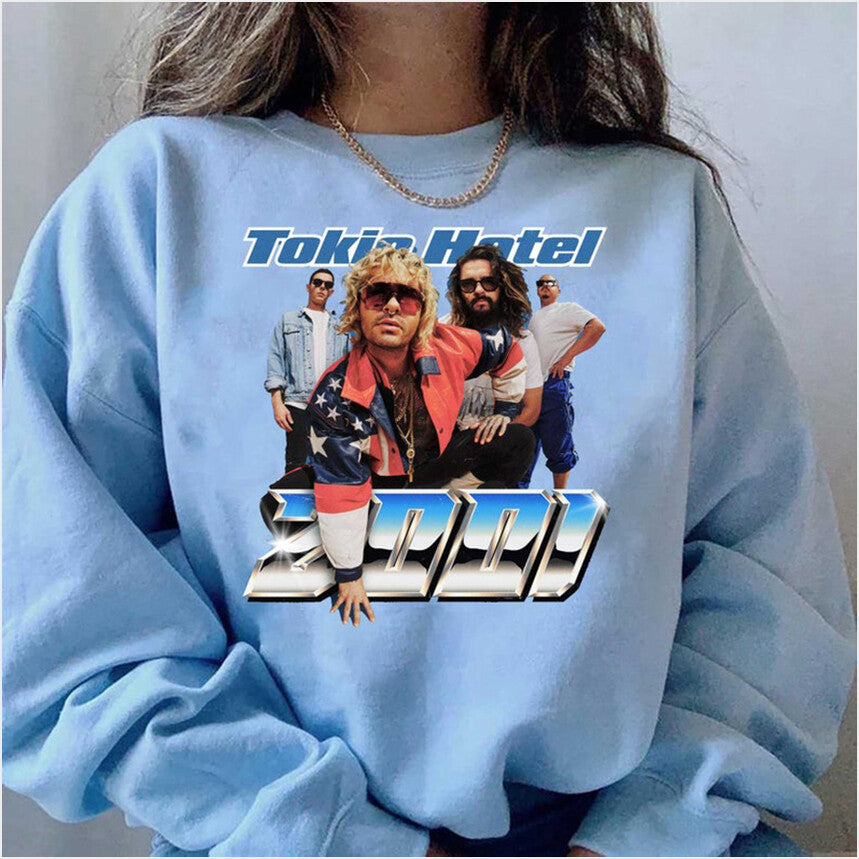 Tokio Hotel Vintage Unisex Sweatshirt Tokio Hotel Band Gifts For Brother - Lilybirchmarket