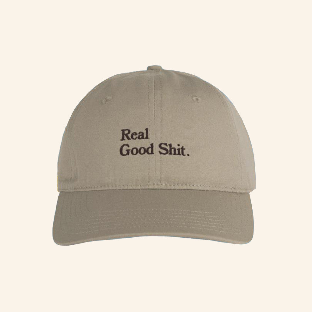Tom Misch Merch Real Good Sht Embroidered Cap Gifts For Friends - Lilybirchmarket
