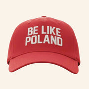 Tommy Robinson Wearing Be Like Poland Hat Embroidered Christmas Present For Dad - Lilybirchmarket