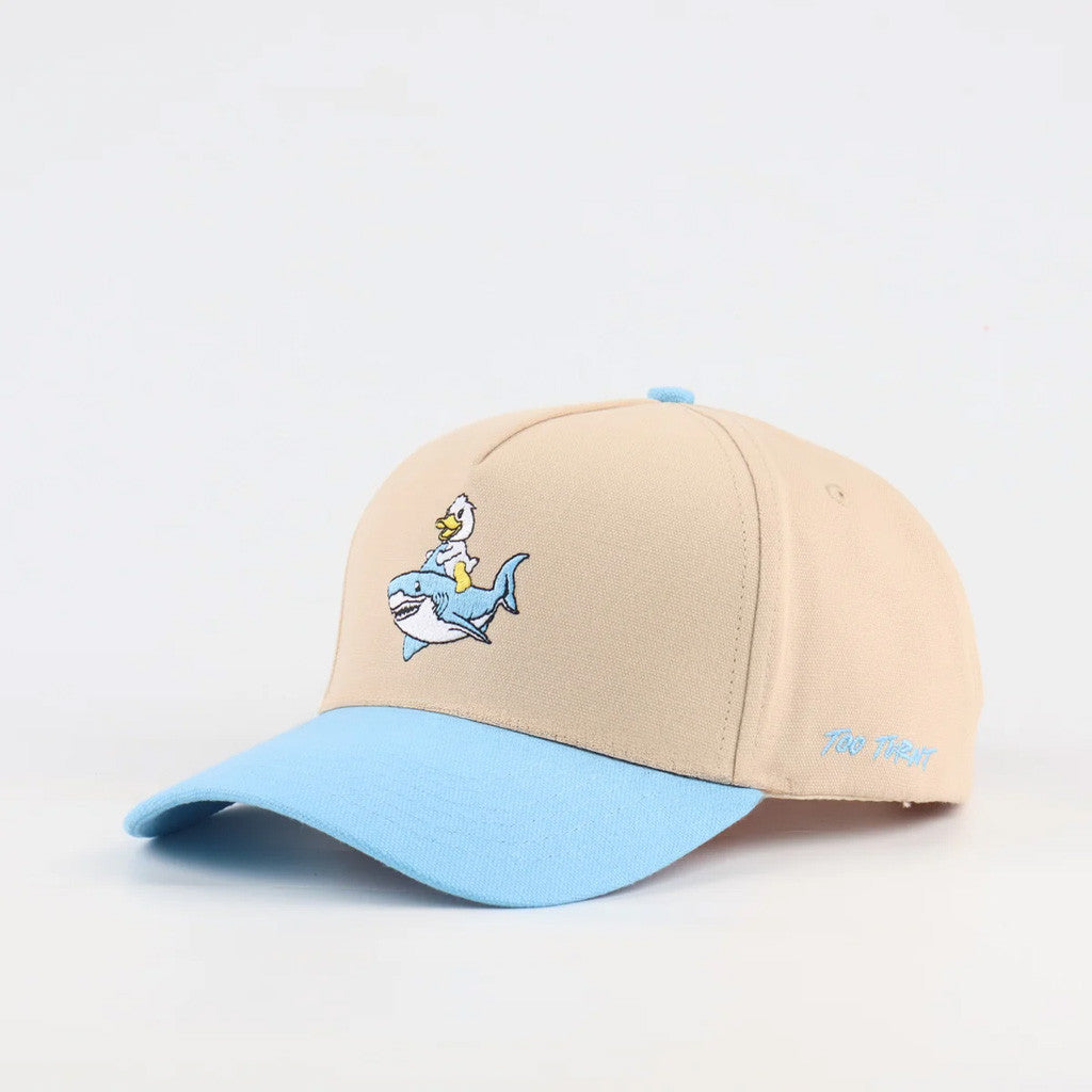 Too Turnt Tony Merch Duck Shark Hat Embroidered Gifts For Girlfriend - Lilybirchmarket