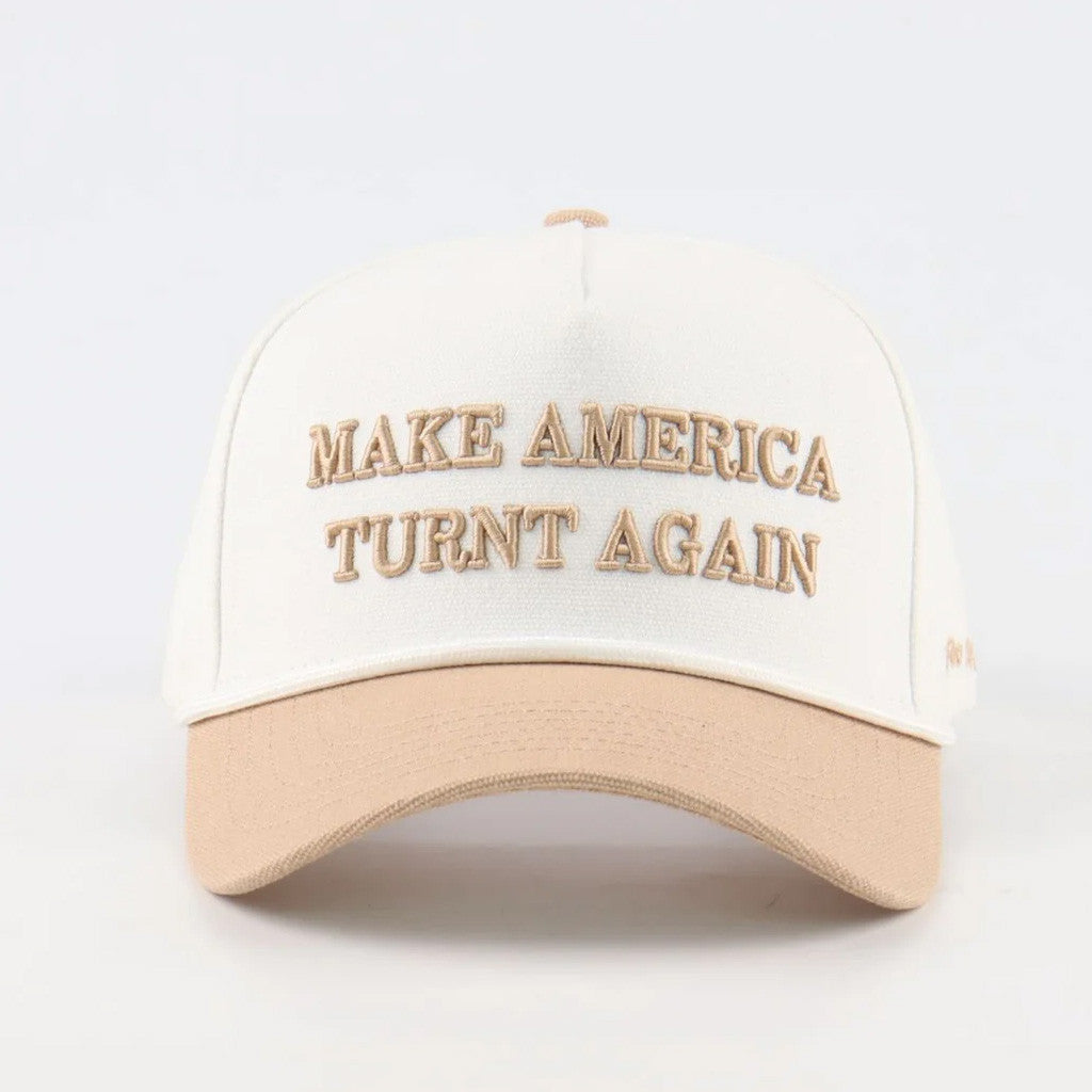 Too Turnt Tony Merch Make America Turnt Hat Embroidered Present For Husband - Lilybirchmarket