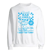 Too Turnt Tony Merch Tony's Grill Crewneck Sweatshirt Present For Friends - Lilybirchmarket