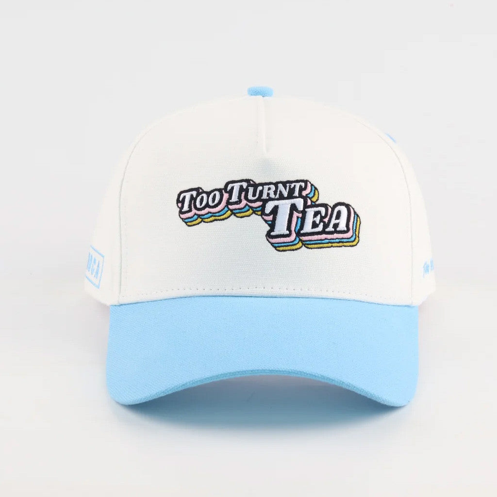 Too Turnt Tony Merch Too Turnt Tea Hat Embroidered Gift Ideas For Her - Lilybirchmarket