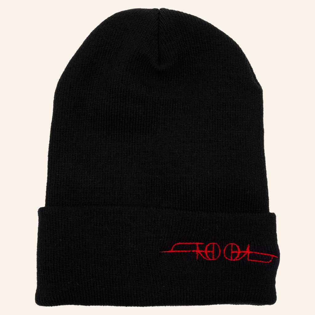 Tool Merch Tool Fear Inoculum Red Logo Beanie Gifts For Best Friends - Lilybirchmarket