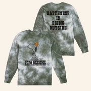 Topo Designs Merch Topo Designs X TSPTR Outside Tie Dye Sweatshirt Gifts For Brother - Lilybirchmarket