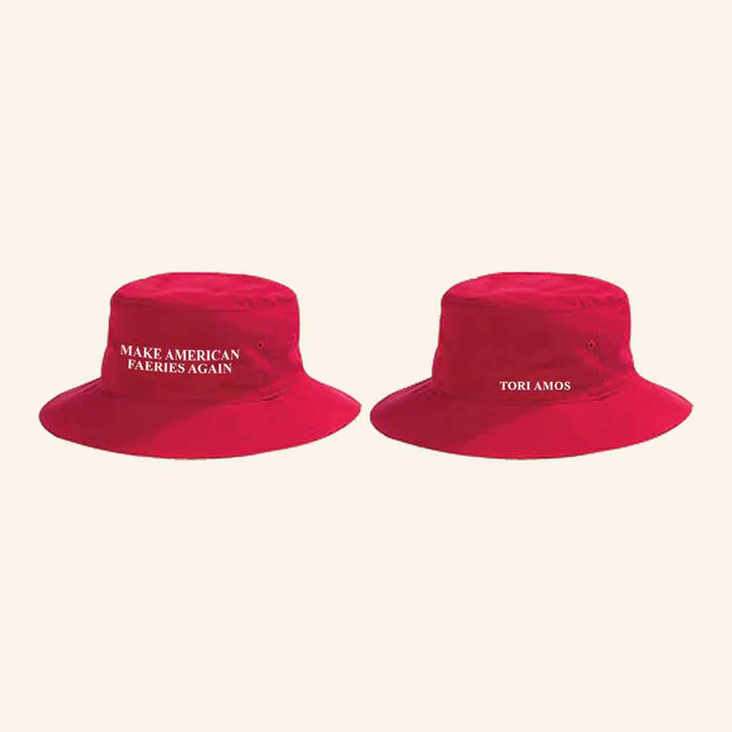 Tori Amos Merch Make American Faeries Again Bucket Hat Best Gifts For Music Lovers - Lilybirchmarket