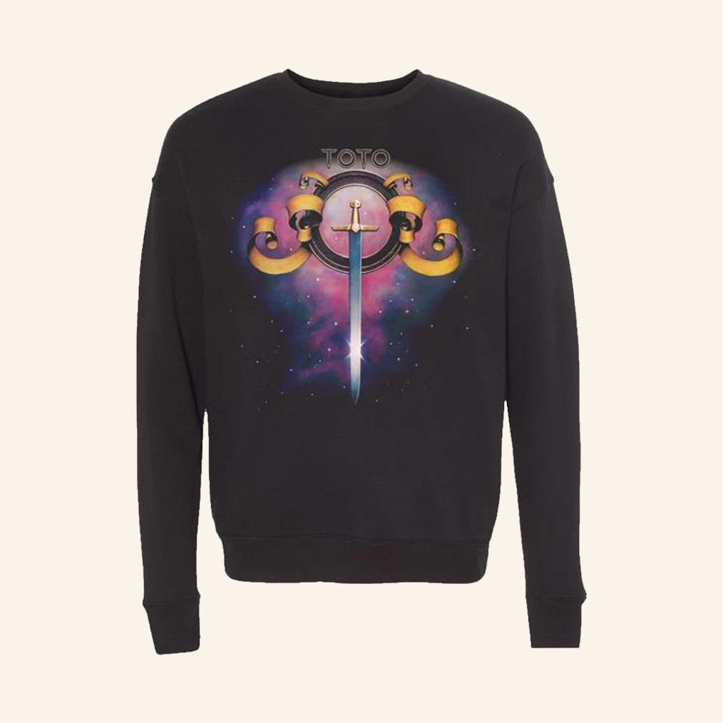 Toto Merch Album Cover Crewneck Sweatshirt Gifts For Friends - Lilybirchmarket