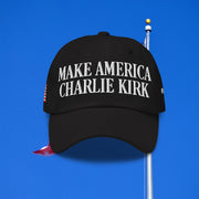 TPUSA Merch Embroidered Make America Charlie Kirk Hat Turning Point USA Hat Gifts For Patriots - Lilybirchmarket