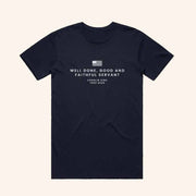 TPUSA Merch Faithful Servant Memorial Tee Charlie Kirk Apparel Gift For Patriots - Lily Birch Market