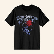 Trans Siberian Orchestra Merch Barbed Wire Rose T-Shirt Gift Ideas For Mom - Lily Birch Market
