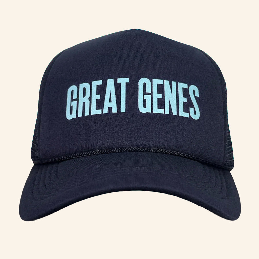 Trash Flower Merch Great Genes Trucker Hat Christmas Gift Ideas For Friends - Lilybirchmarket