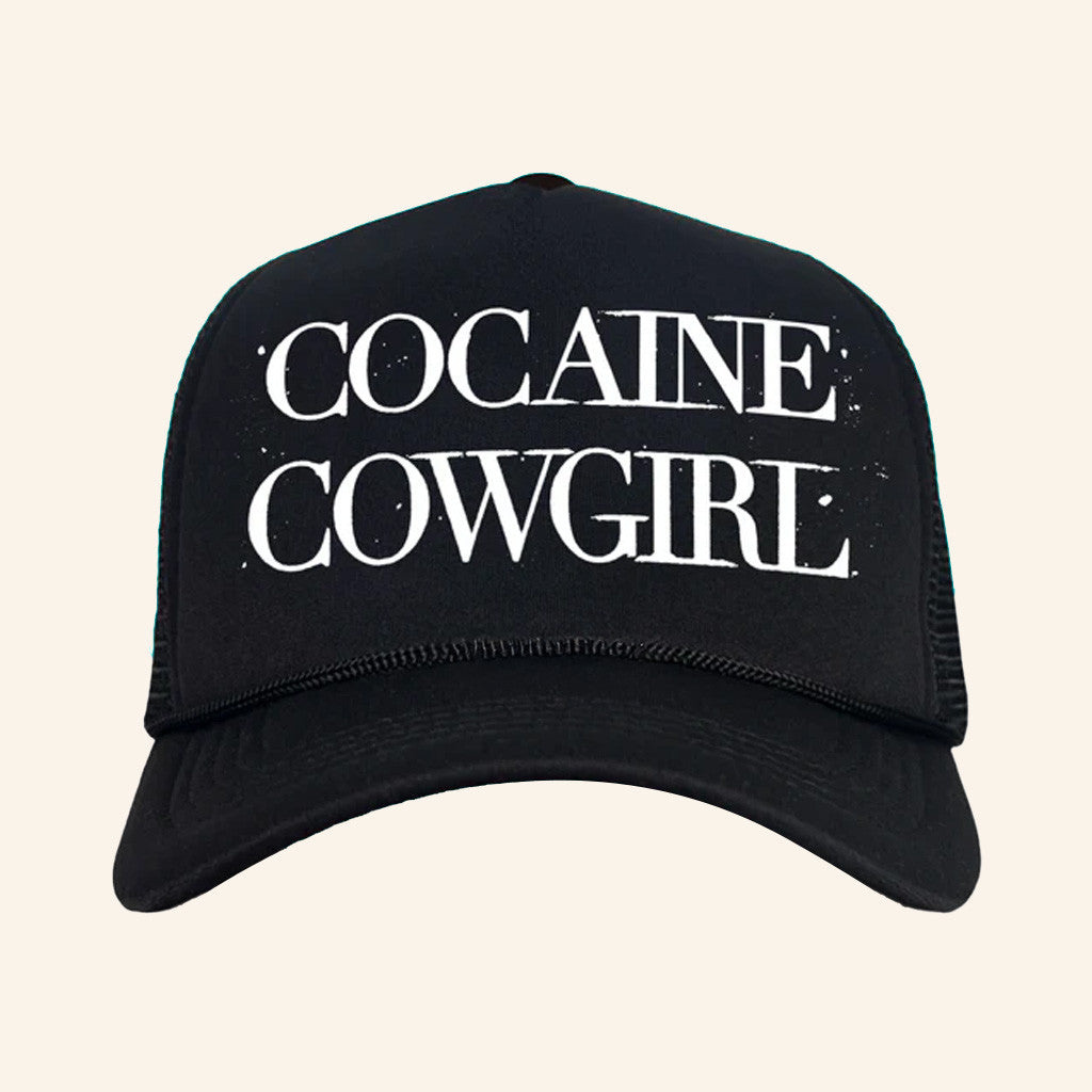 Trash Flower Merch Next Gen Cocaine Cowgirl Trucker Hat Christmas Gifts For Guys - Lilybirchmarket