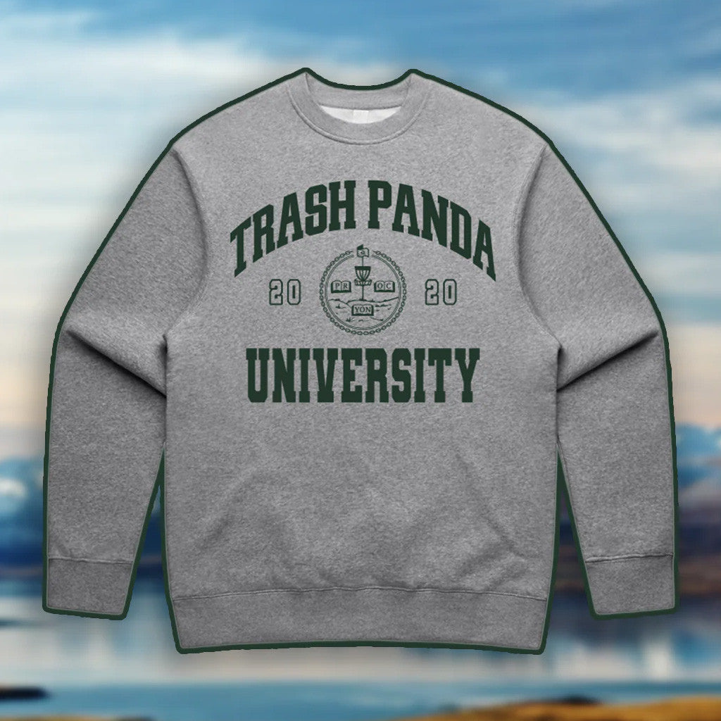 Trash Panda Disc Golf Merch Trash Panda University Sweatshirt Gifts For Boyfriend - Lilybirchmarket