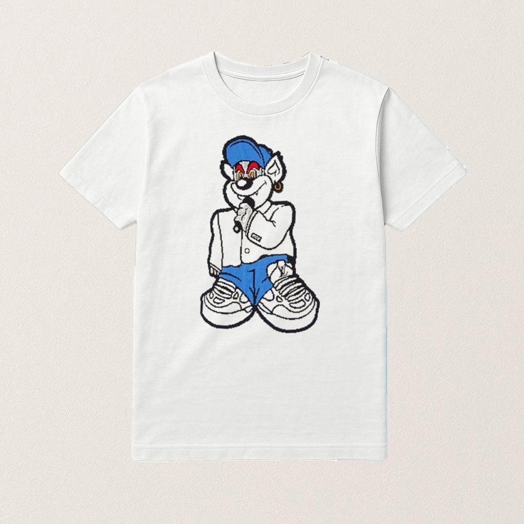 Travis Kelce Cartoon Bear Shirt Kansas City Football Merch Gifts For Brothers - Lily Birch Market