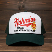 Travis Kelce Nahmias Made The Miracle Way Trucker Hat Gifts For Football Lovers - Lilybirchmarket