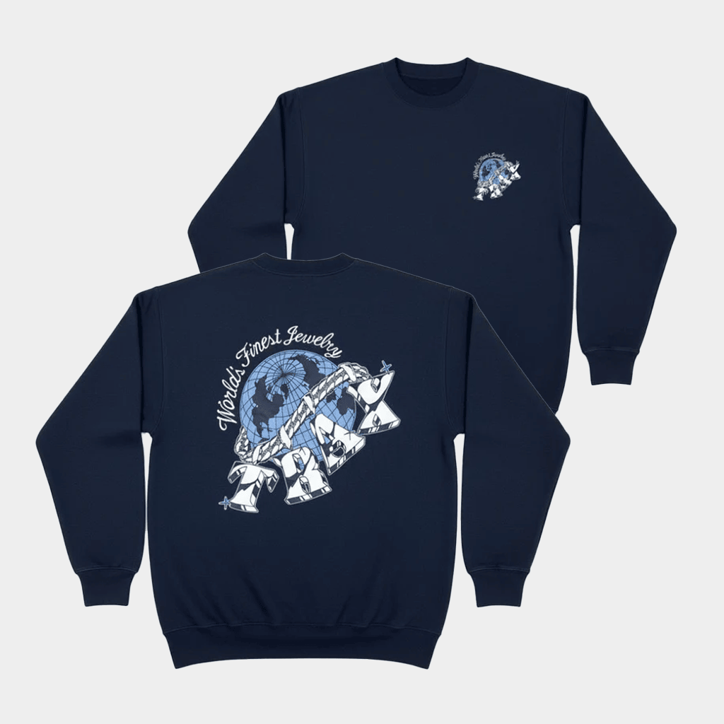Traxnyc Merch Traxnyc Sweatshirt World's Finest Jewelry Crewneck Gifts For Brother - Lilybirchmarket
