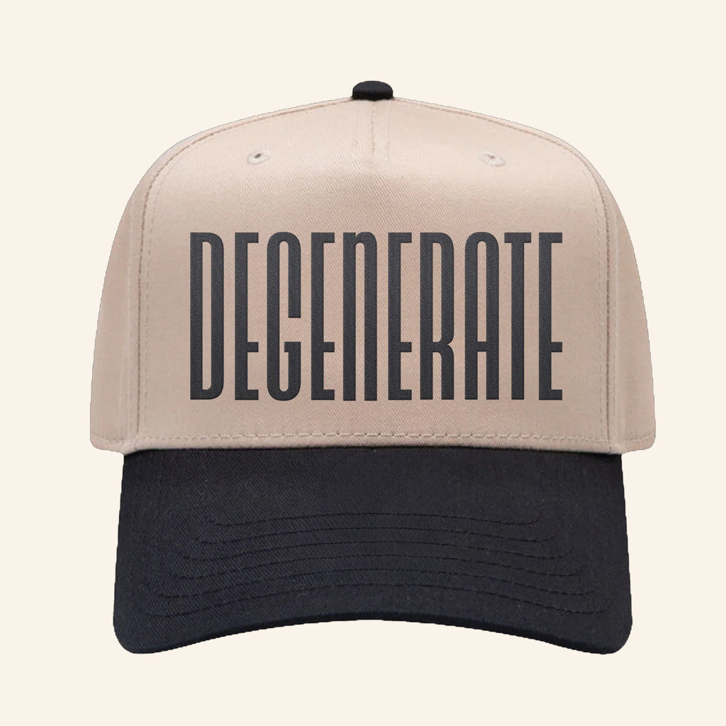 Treaty Oak Revival Merch Embroidered Degenerate Hat Xmas Gifts For Husband - Lilybirchmarket