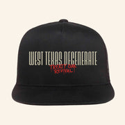 Treaty Oak Revival Merch Embroidered West Texas Degenerate Trucker Snapback Hat Dad Gifts - Lilybirchmarket