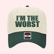 Treaty Oak Revival Merch I'm The Worst Cap Embroidered Gift Ideas For Boyfriend - Lilybirchmarket