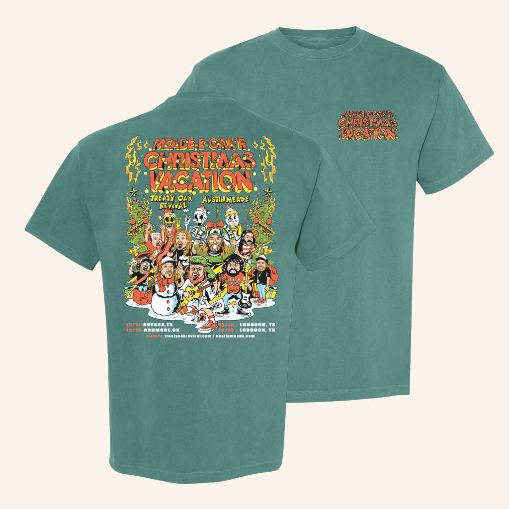 Treaty Oak Revival Merch Meade E Oak'r T-Shirt Gifts For Best Friends - Lily Birch Market