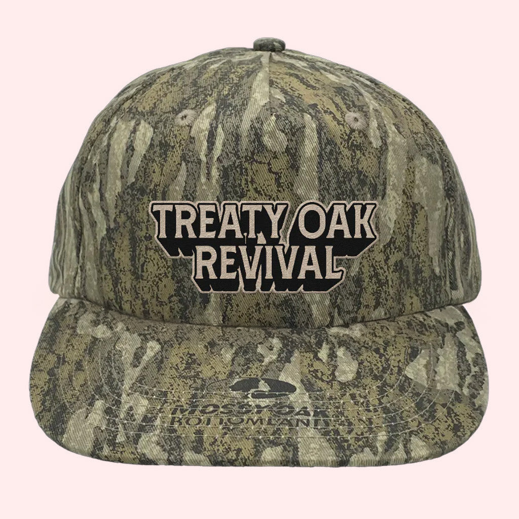 Treaty Oak Revival Merch Treaty Oak Revival Camo Cap Gifts For Husband - Lilybirchmarket