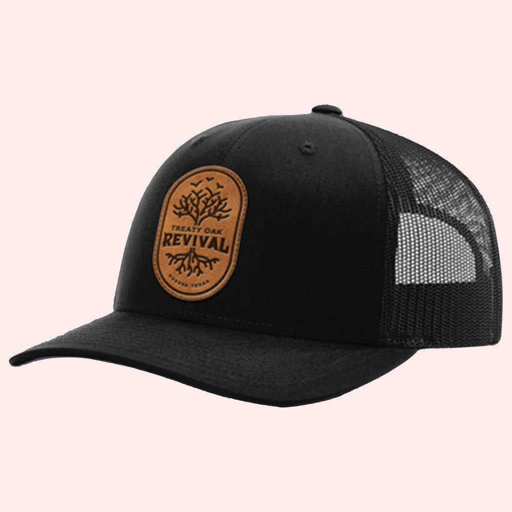 Treaty Oak Revival Merch Treaty Oak Trucker Hat Gifts For Father - Lilybirchmarket
