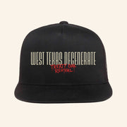 Treaty Oak Revival Merch West Texas Degenerate Trucker Snapback Hat Embroidered Gifts For Him - Lilybirchmarket