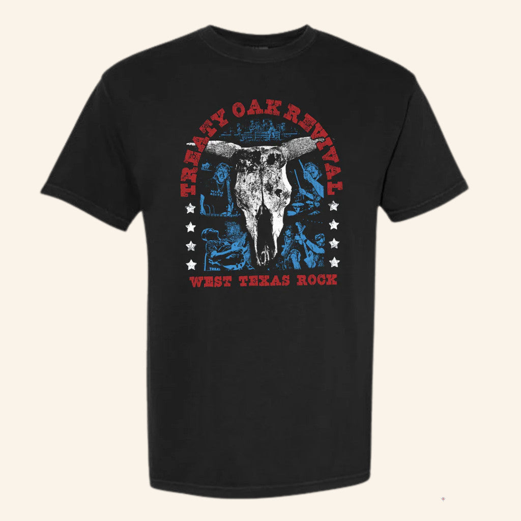 Treaty Oak Revival Merch West Texas Rock T-Shirt Presents For Rock Music Lovers - Lily Birch Market