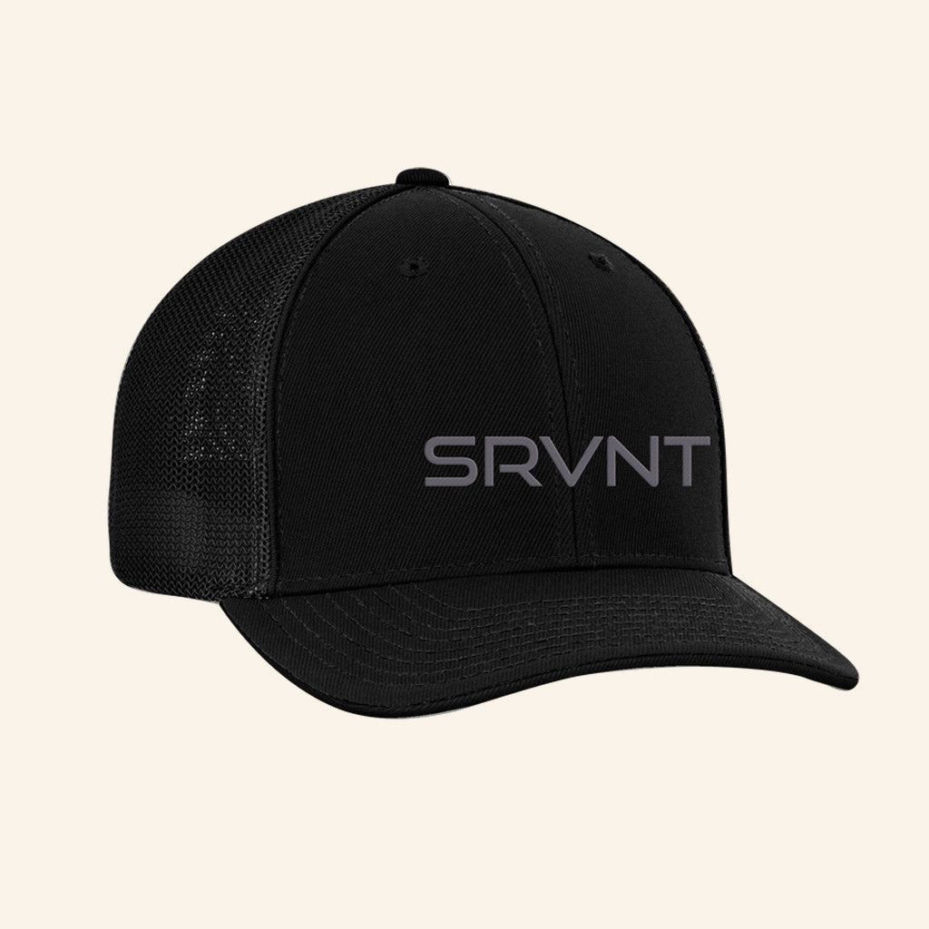 Trenz Shirt Merch SERVANT Embroidered Trucker Hat Christian Servant Abbreviation Cap Gifts - Lilybirchmarket