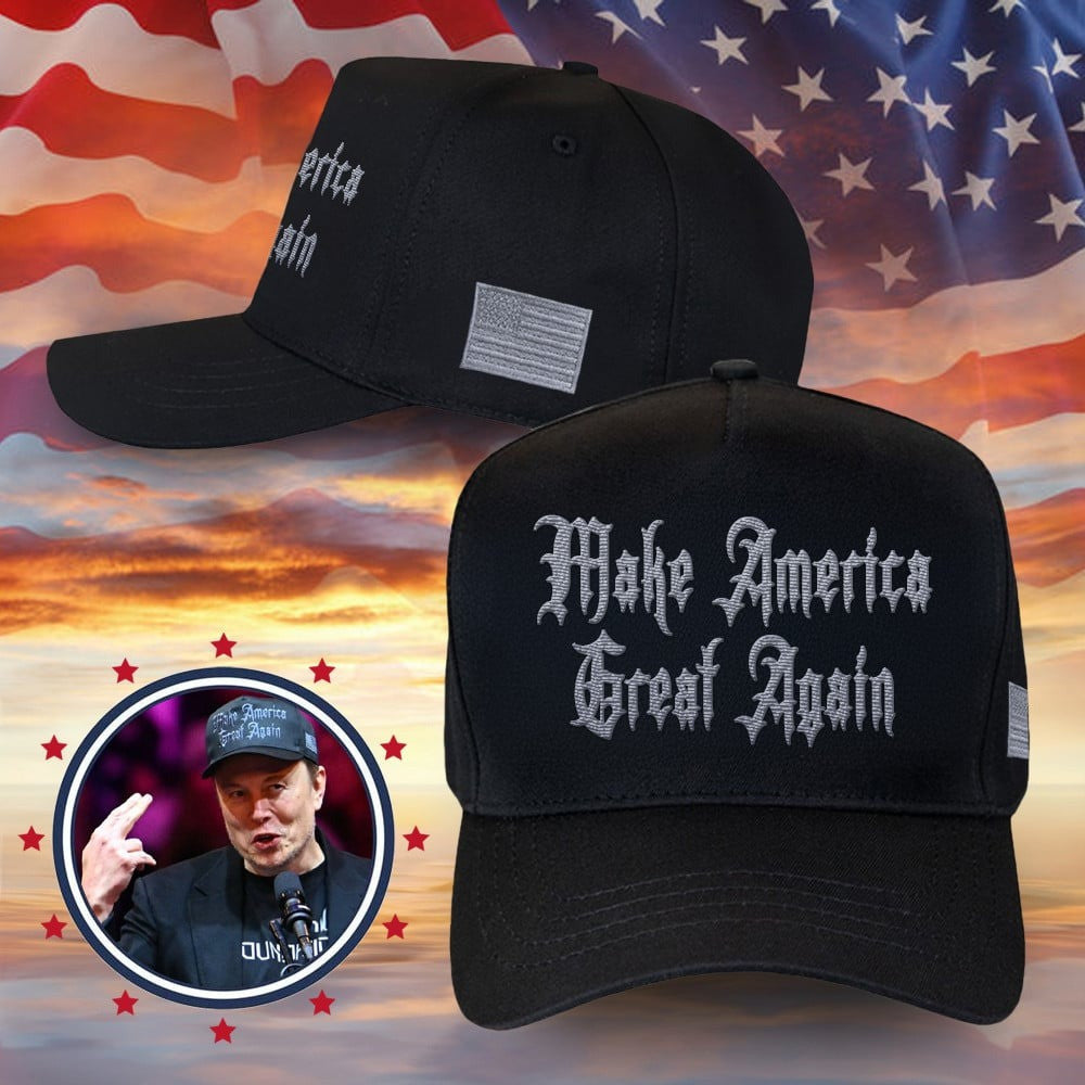 Trump Gold Dark MAGA Hat Elon Musk MAGA Hat Never Surrender Donald Trump 2024 Merchandise - Lilybirchmarket
