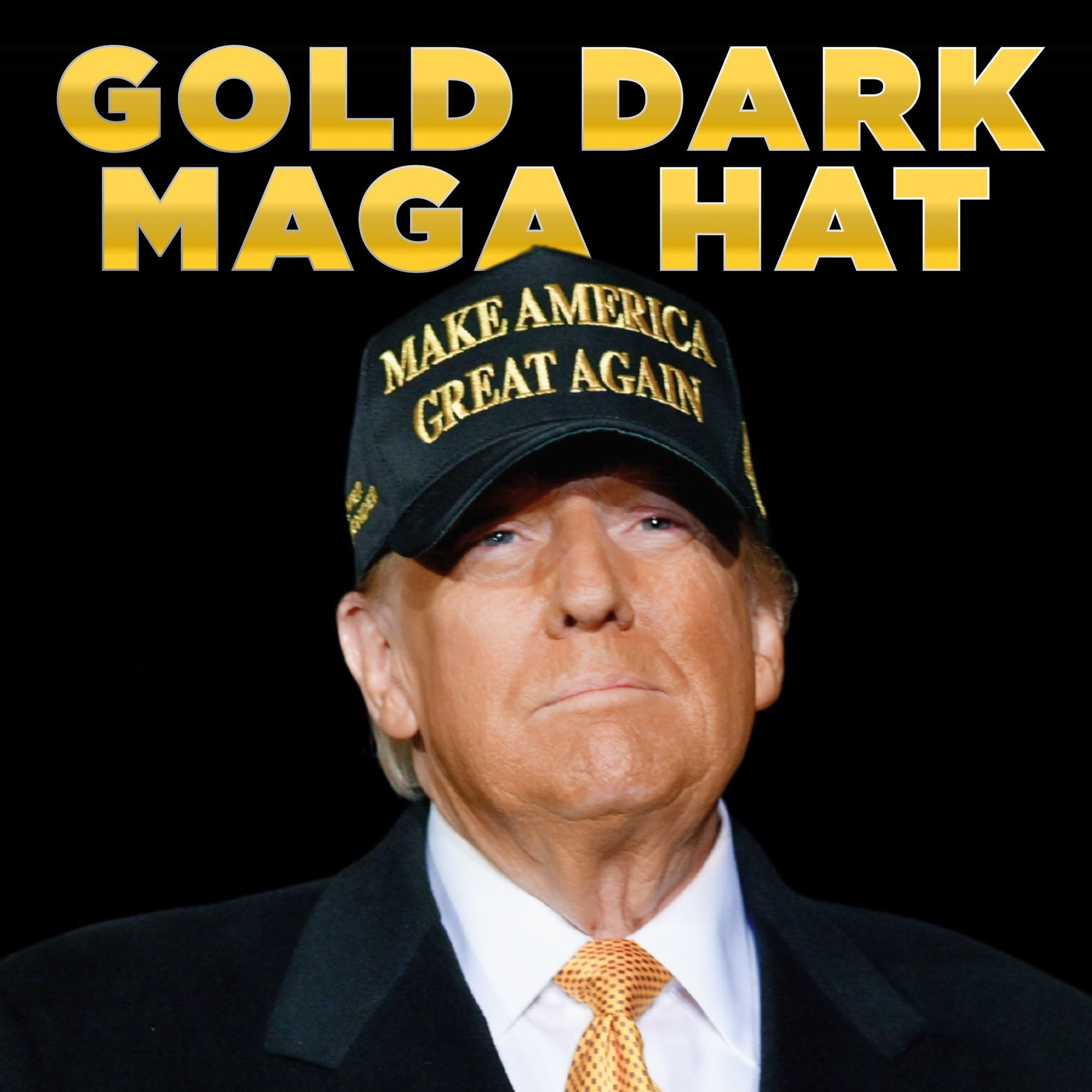 Trump Gold Dark MAGA Hat Elon Musk MAGA Hat Never Surrender Donald Trump 2024 Merchandise - Lilybirchmarket