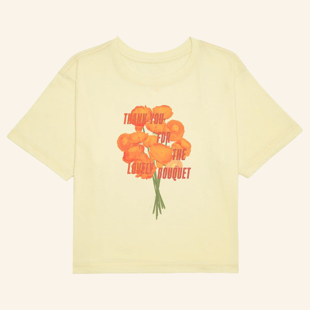 TS Showgirl Merch Thank You For The Lovely Bouquet T-Shirt Gifts For Swifties - Lily Birch Market