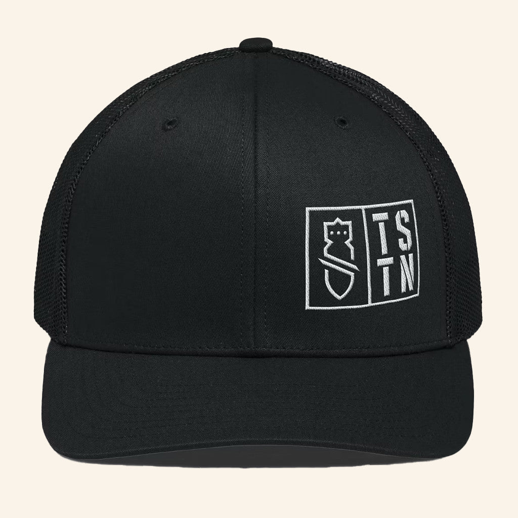 TSTN Merch TSTN Trucker Hat Black Unique Gifts Ideas For Boyfriend - Lilybirchmarket