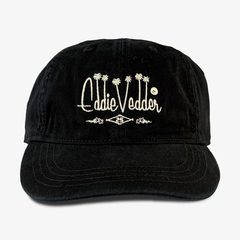 TSUR Hat Eddie Vedder Palm Script Hat Embroidered Gifts For Friends - Lilybirchmarket