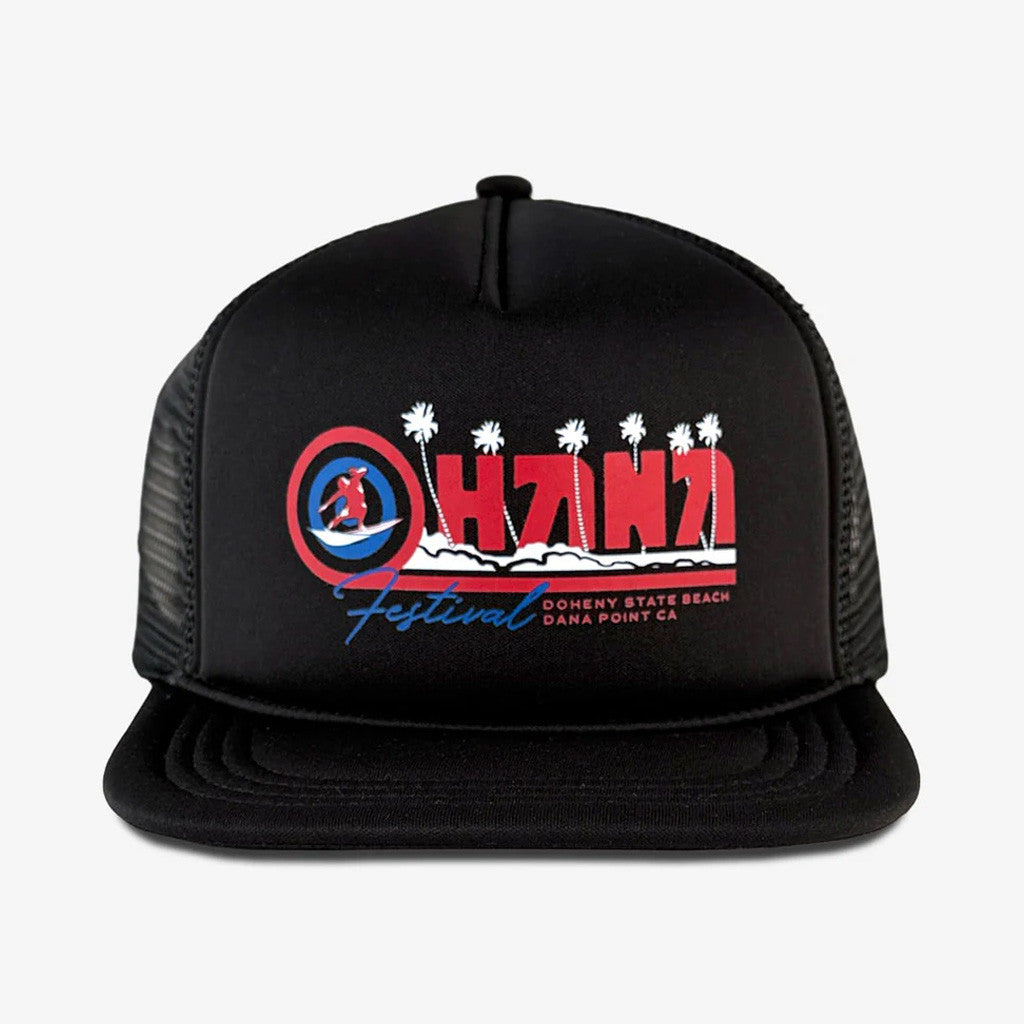 TSUR Hat Hat Ohana Festival 70s Surf Snapback Trucker Hat Gifts For Brother - Lilybirchmarket