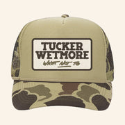 Tucker Wetmore Merch What Not To Camo Trucker Hat Best Gifts For Dad - Lilybirchmarket