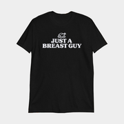 Turkey Just A Breast Guy T-Shirt Black Thanksgiving Apparel Gifts For Him - Lily Birch Market