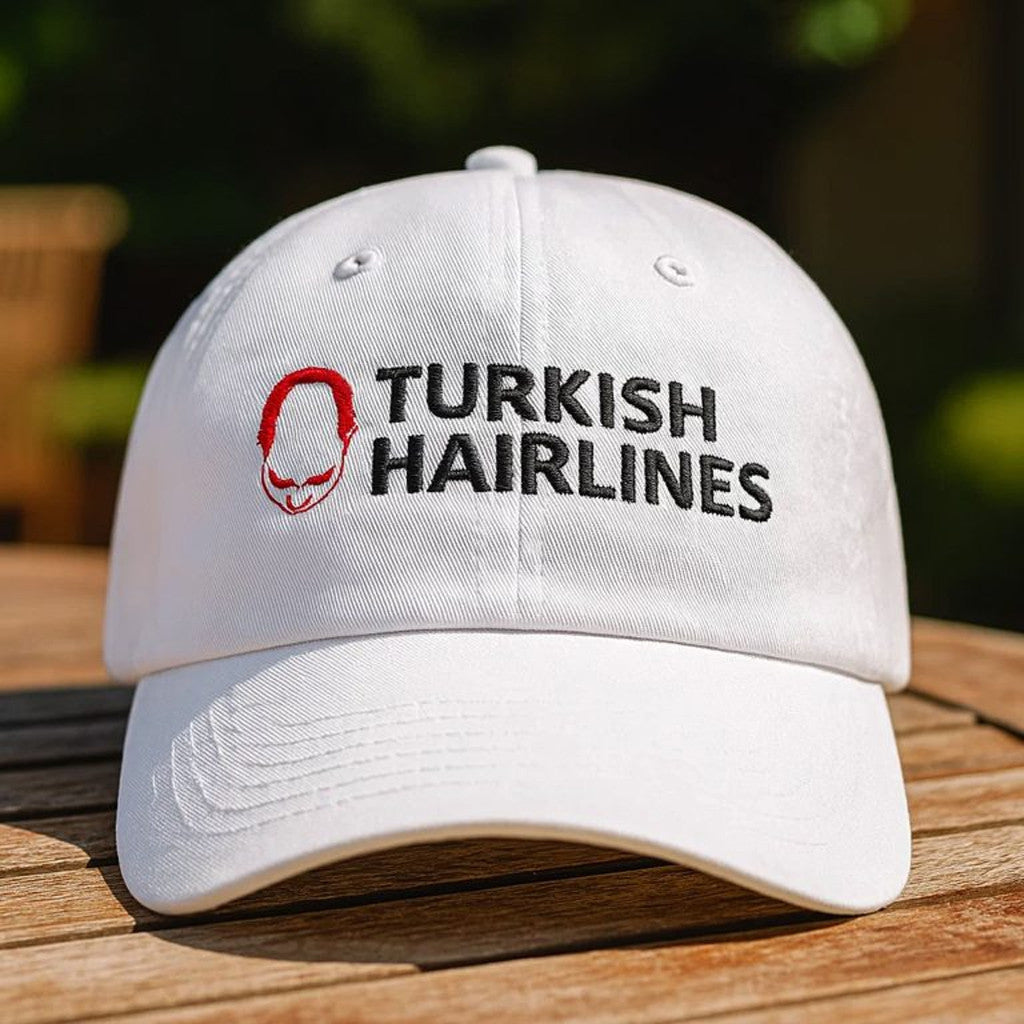 Turkish Hairlines Hat Embroidered Birthday Ideas For Husband - Lilybirchmarket