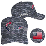 Turning Point USA Hat Charlie Kirk Hat Camo Embroidered MAGA Merch Gifts For Father - Lilybirchmarket