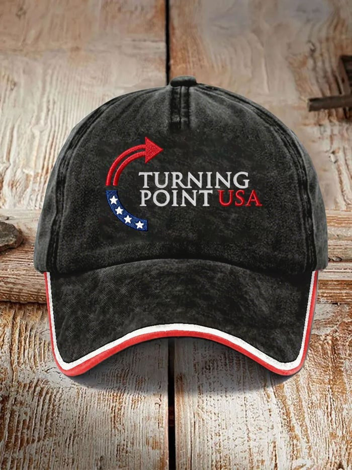 Turning Point USA Hat Charlie Kirk Hat Patriotic Cap Turning Point USA Store - Lilybirchmarket