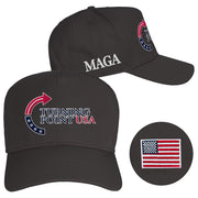 Turning Point USA Hat Embroidered Charlie Kirk Hat Make America Great Again Hat Black Gift - Lilybirchmarket